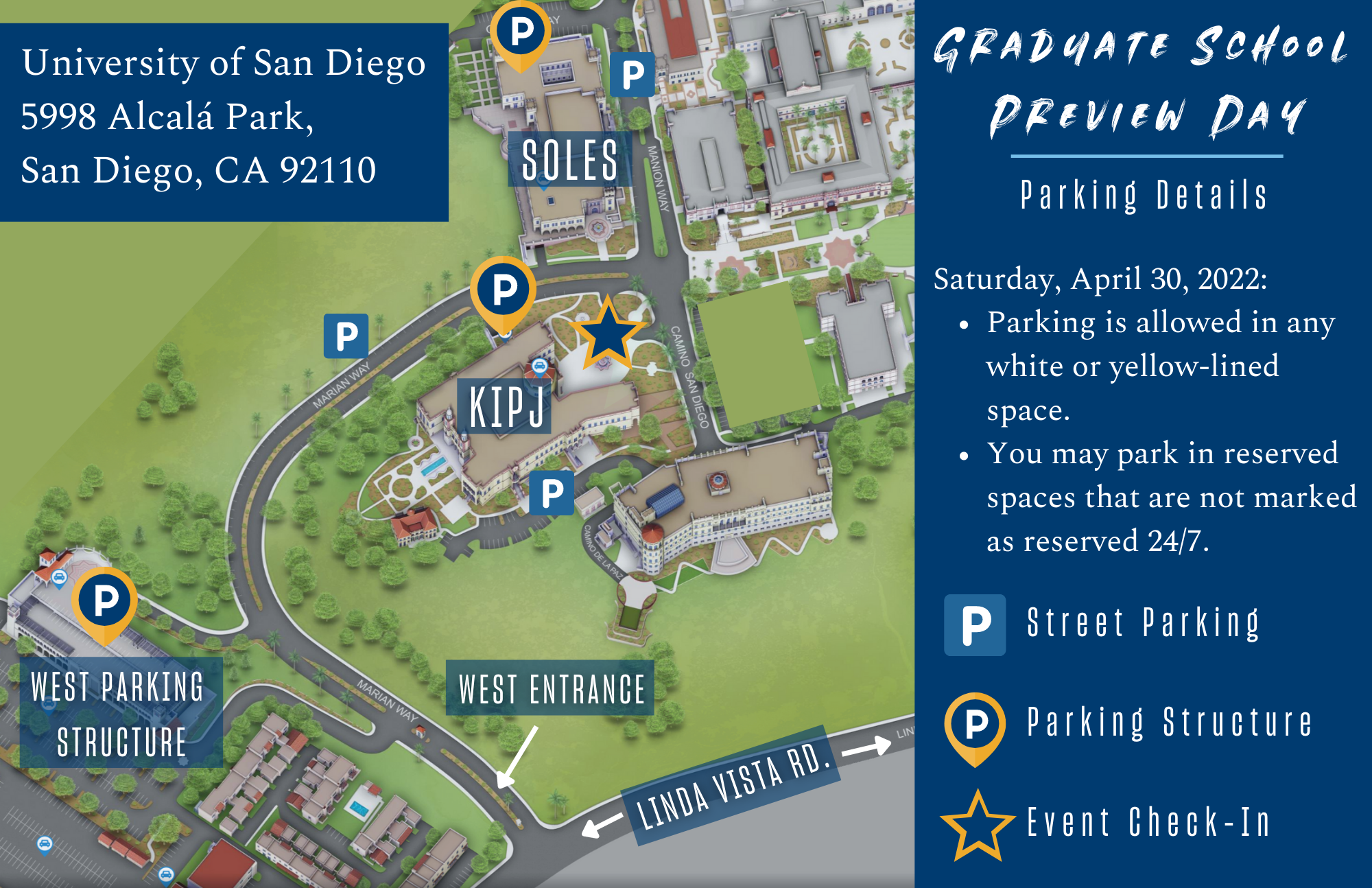 Preview Day Parking Map